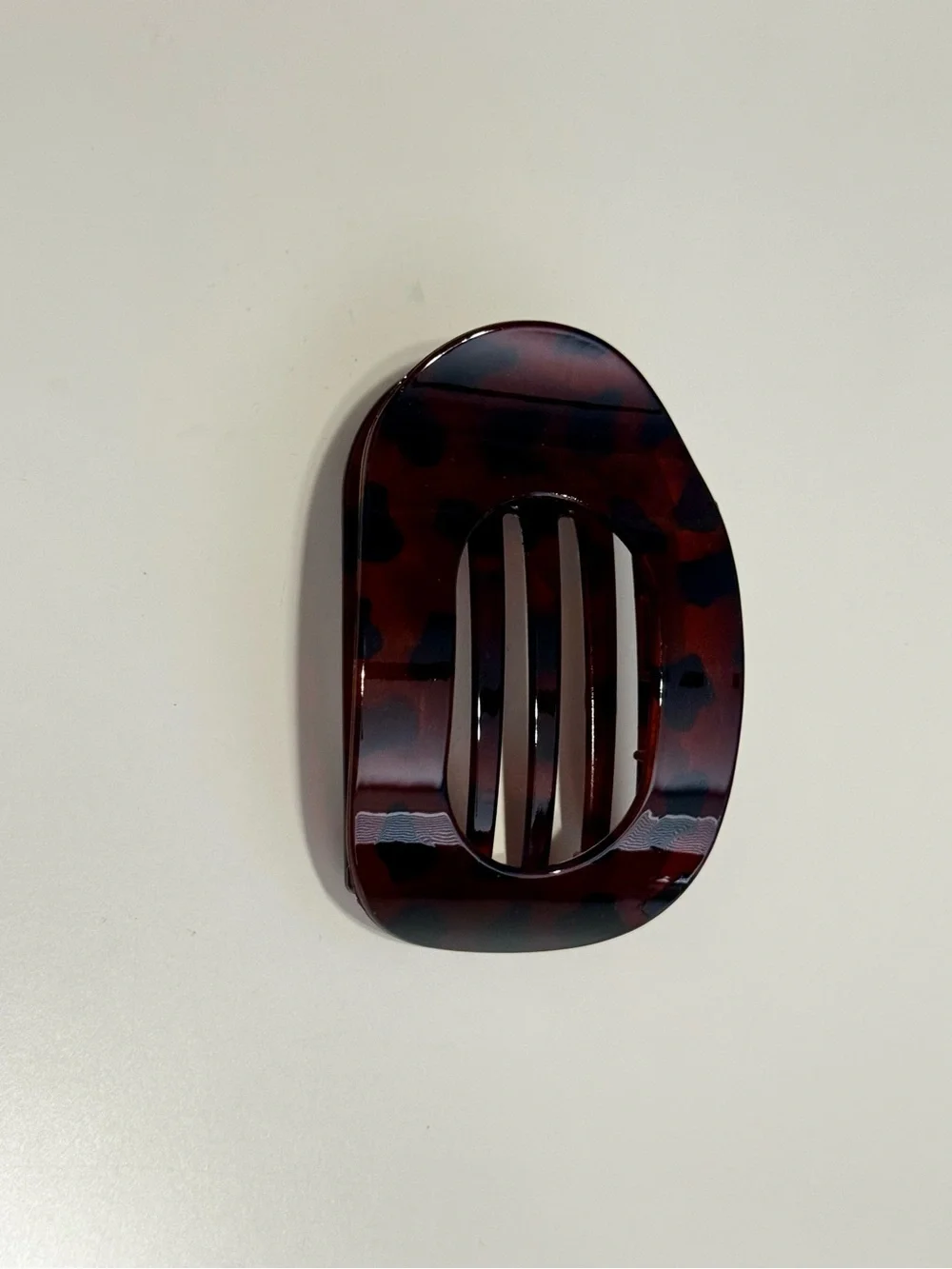 Tortoiseshell Hair Claw Clip - Classic Brown